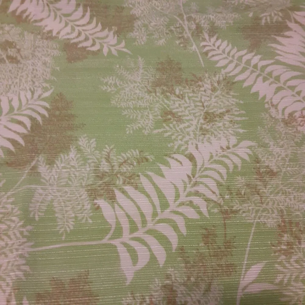 Food Network Spring Green Botanical Tablecloth